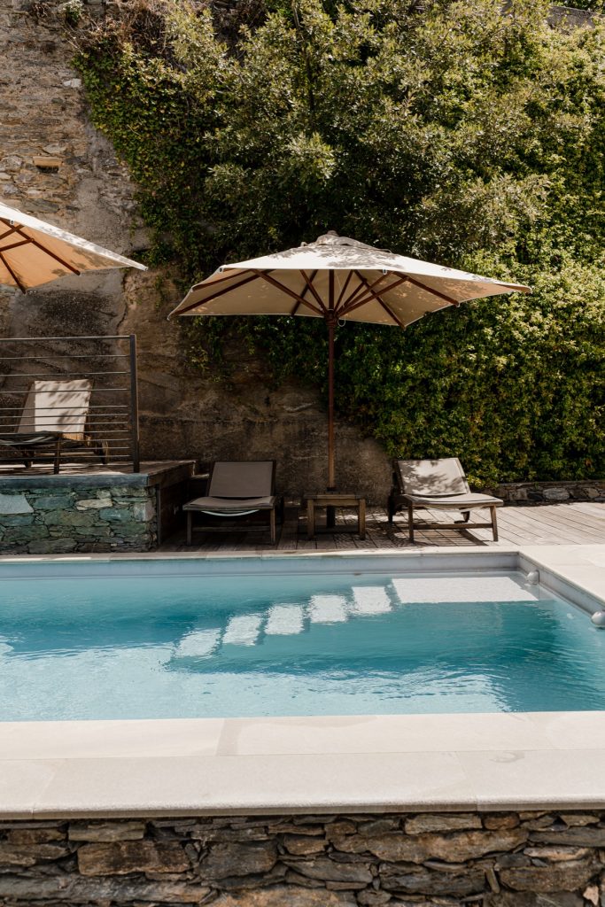 French Flair Corsica U Palazzu Serenu hotel swimming pool