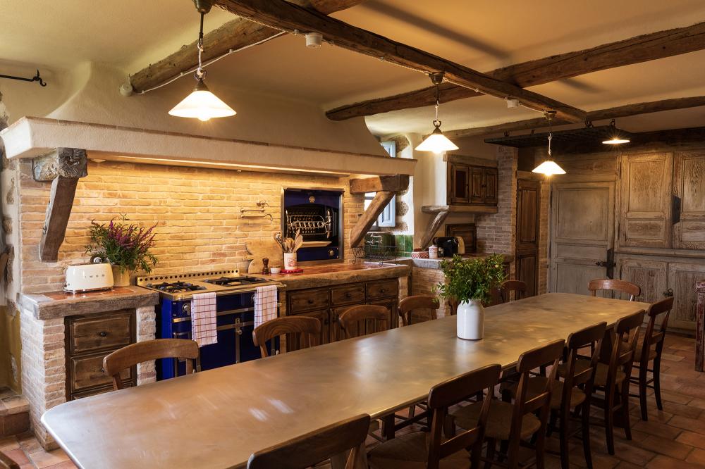 French Flair Corsica domaine de murtoli kitchen