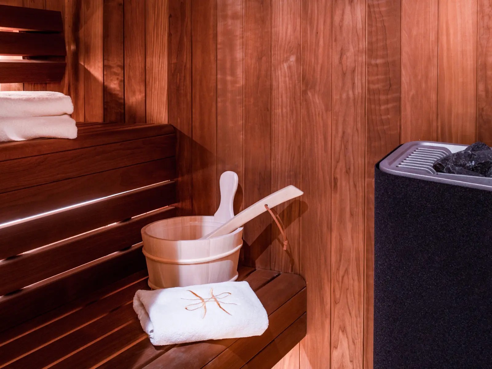 French Flair Burgundy Hotel de Beaune Sauna