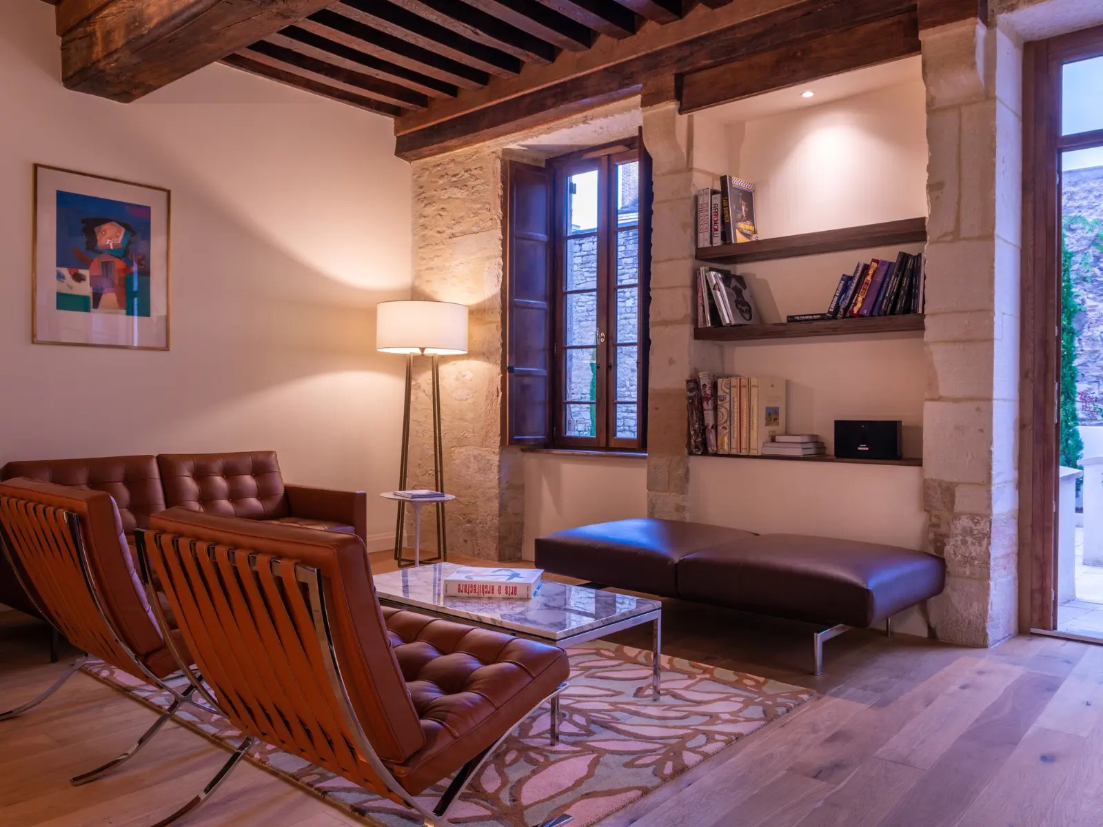 French Flair Burgundy Hotel de Beaune Suite Florence Knoll
