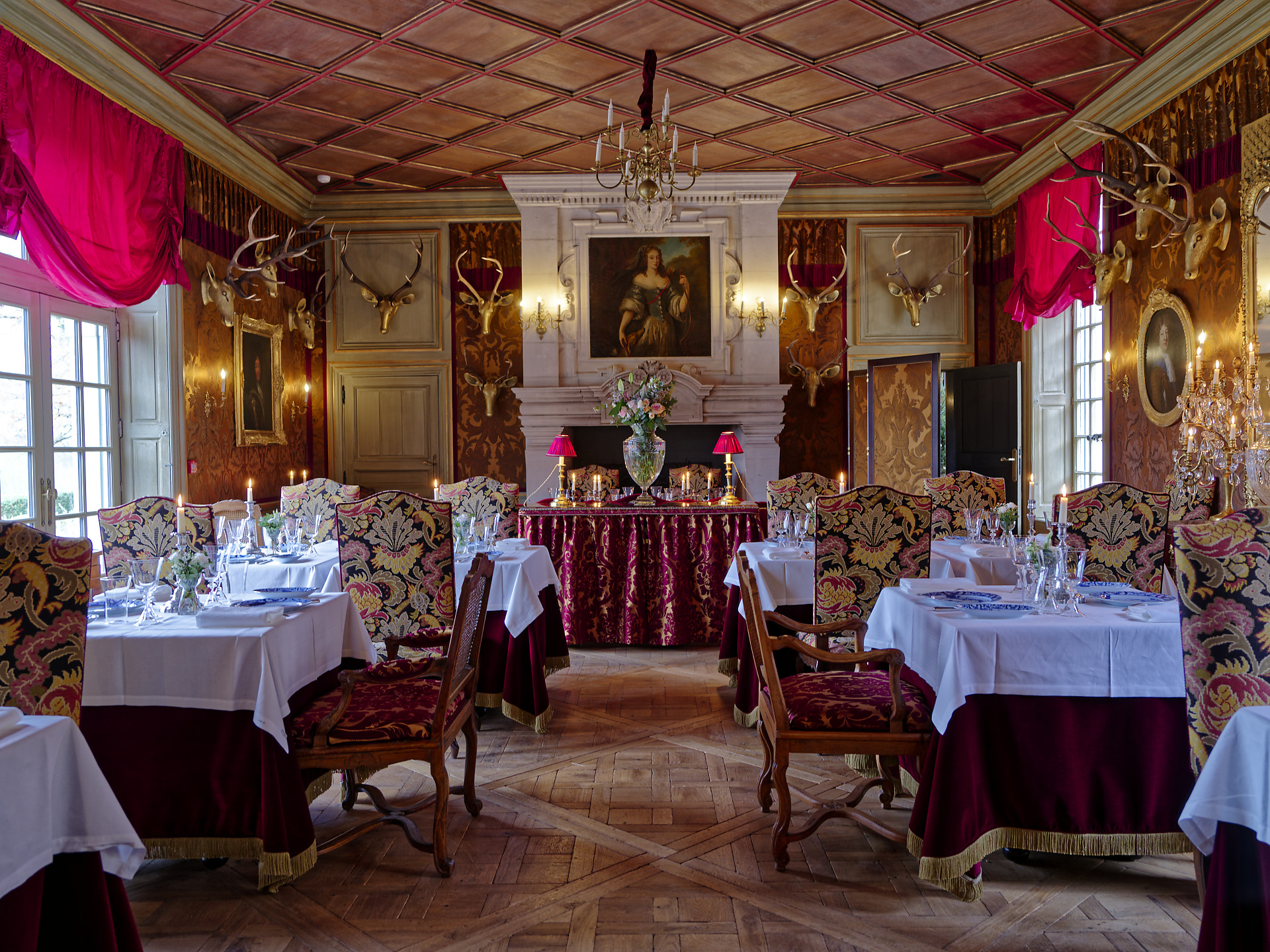 French Flair Loire Valley Château Louise de La Vallière restaurant