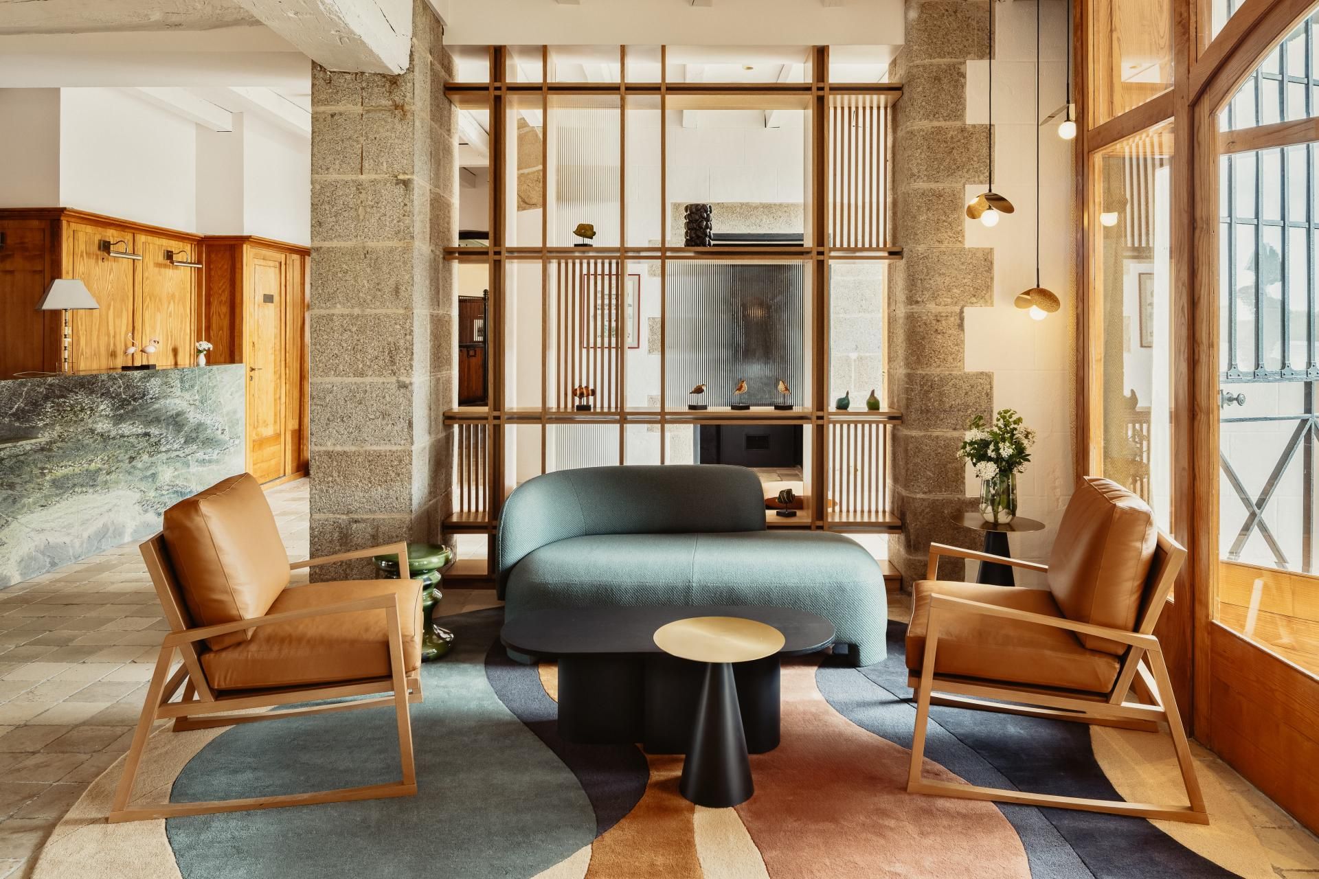 French Flair Loire Valley Le Domaine de la Bretesche Indoor Lounge