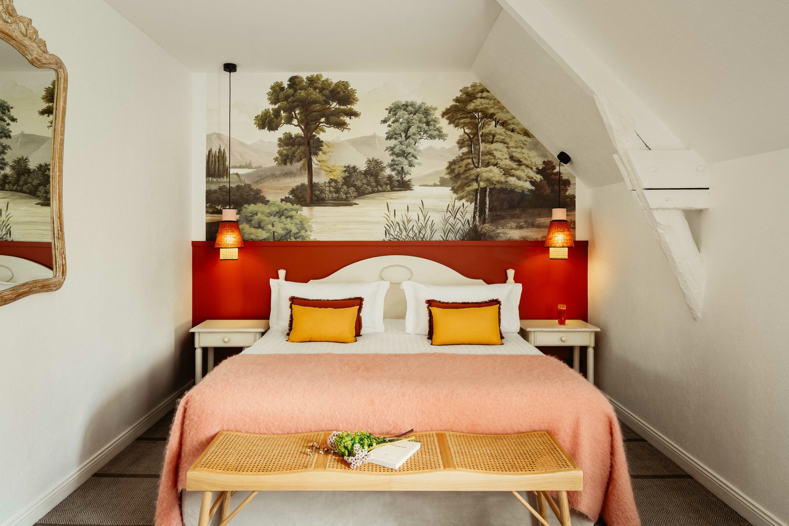 French Flair Loire Valley Le Domaine de la Bretesche bedroom