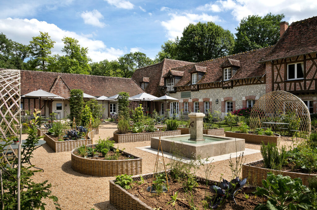 French Flair Loire Valley Les Hauts de Loire outside view restaurant