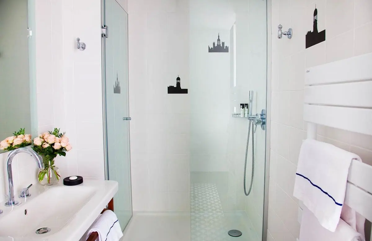 French Flair Loire Valley Relais de Chambord bathroom