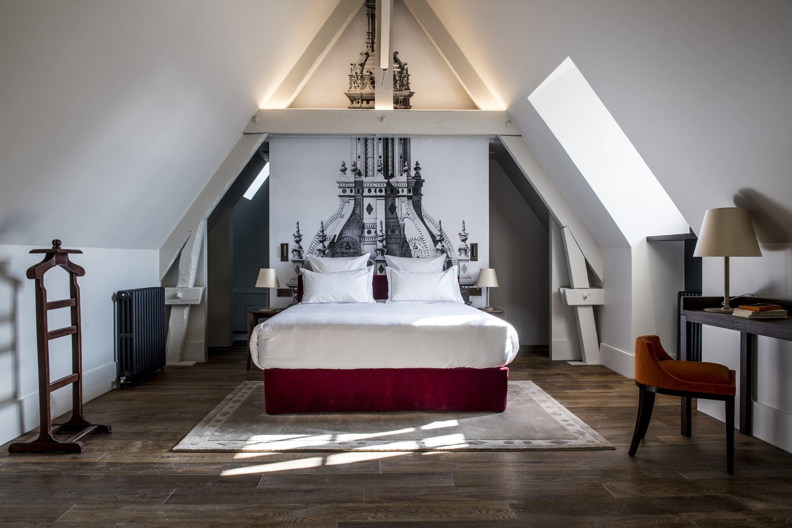 French Flair Loire Valley Relais de Chambord boutique hotel room