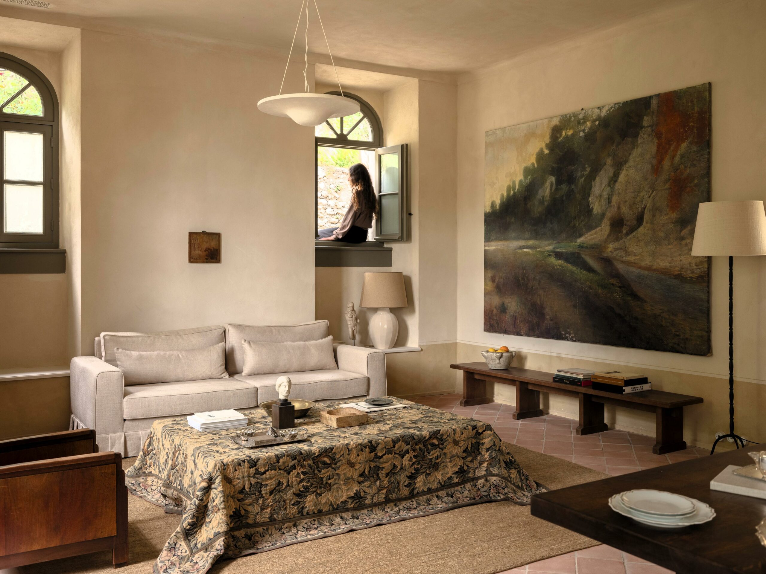 French Flair Paca Hotel du Couvent Margerite Suite living room