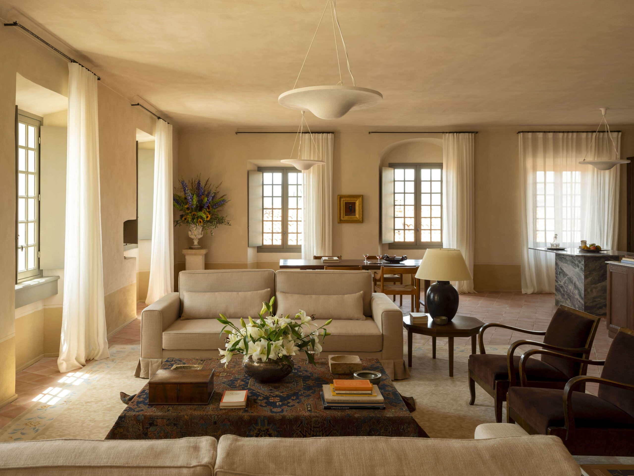 French Flair Paca Hotel du Couvent living room