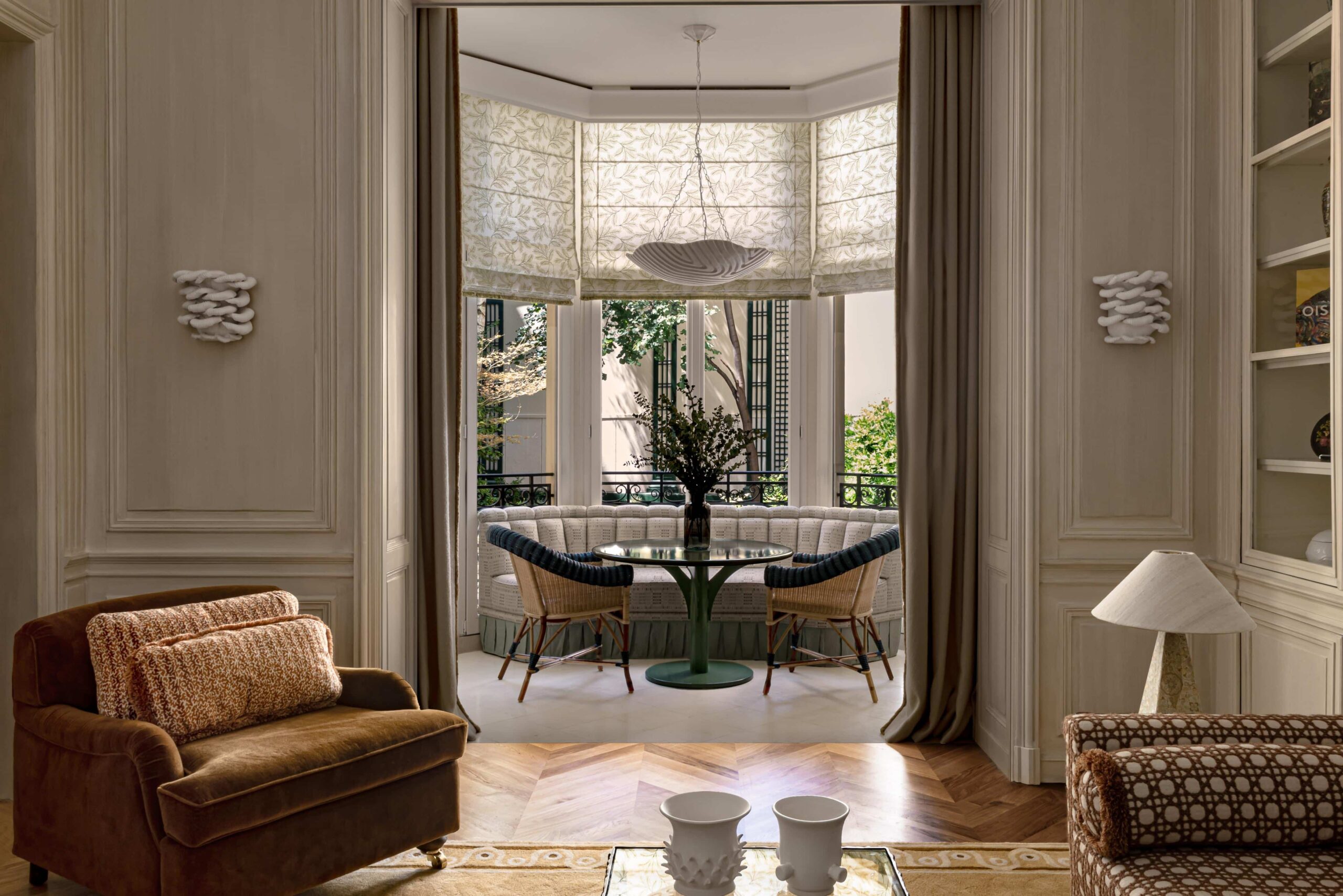 French Flair Paris and Surroundings Le Saint James Bedroom Veranda