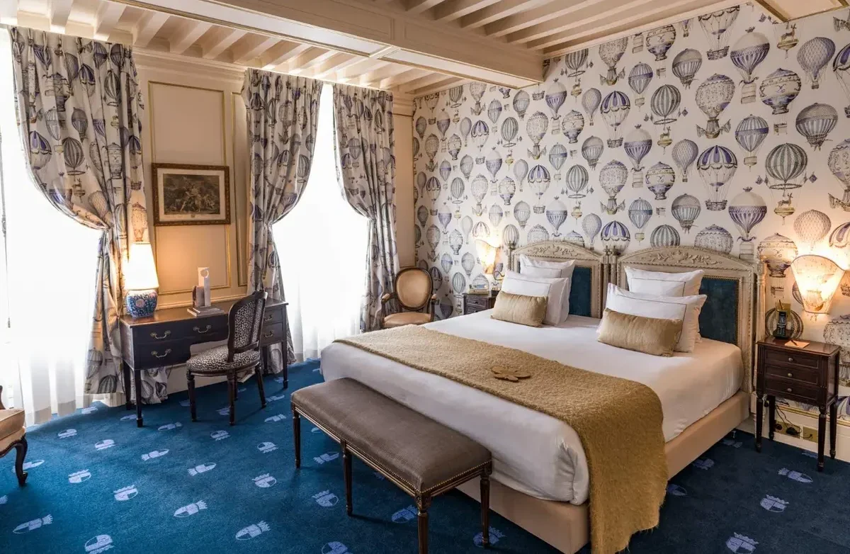 French Flair Normandy Château d Audrieu deluxe suite