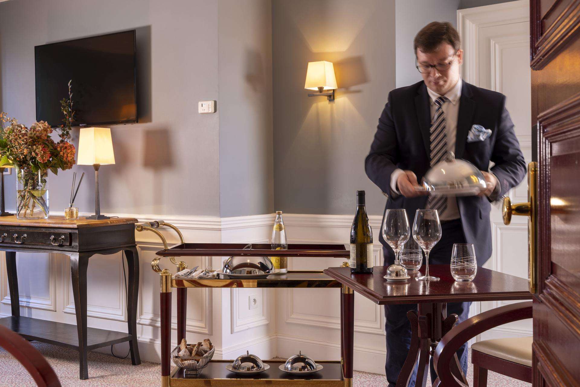 French Flair Normandy ermitage mont saint michel room service